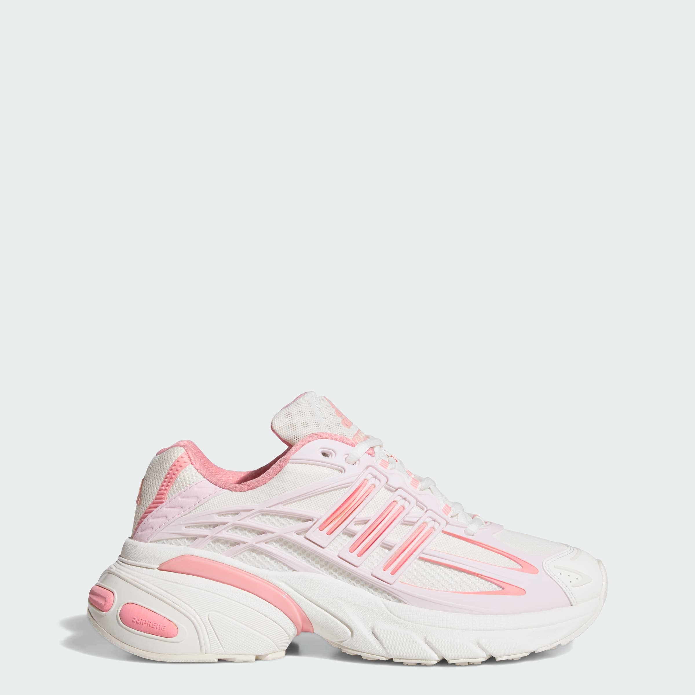 adidas Women's ADISTAR CUSHION SHOES - Core White/Distilled Pink - Size 6 - Image 1