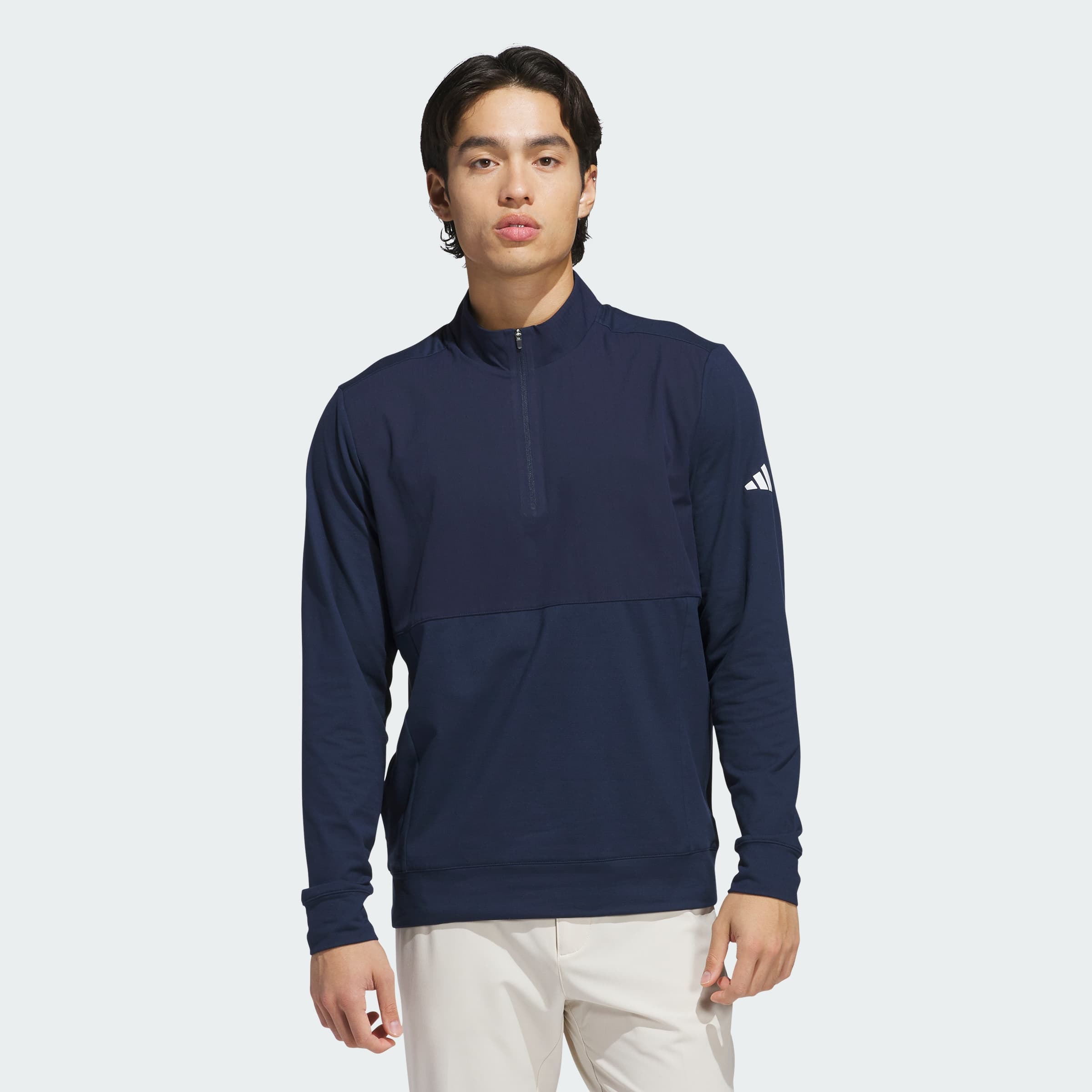 adidas Men's Ultimate365 Tour Quarter-Zip Pullover - Collegiate Navy - Size 2XL - Image 1