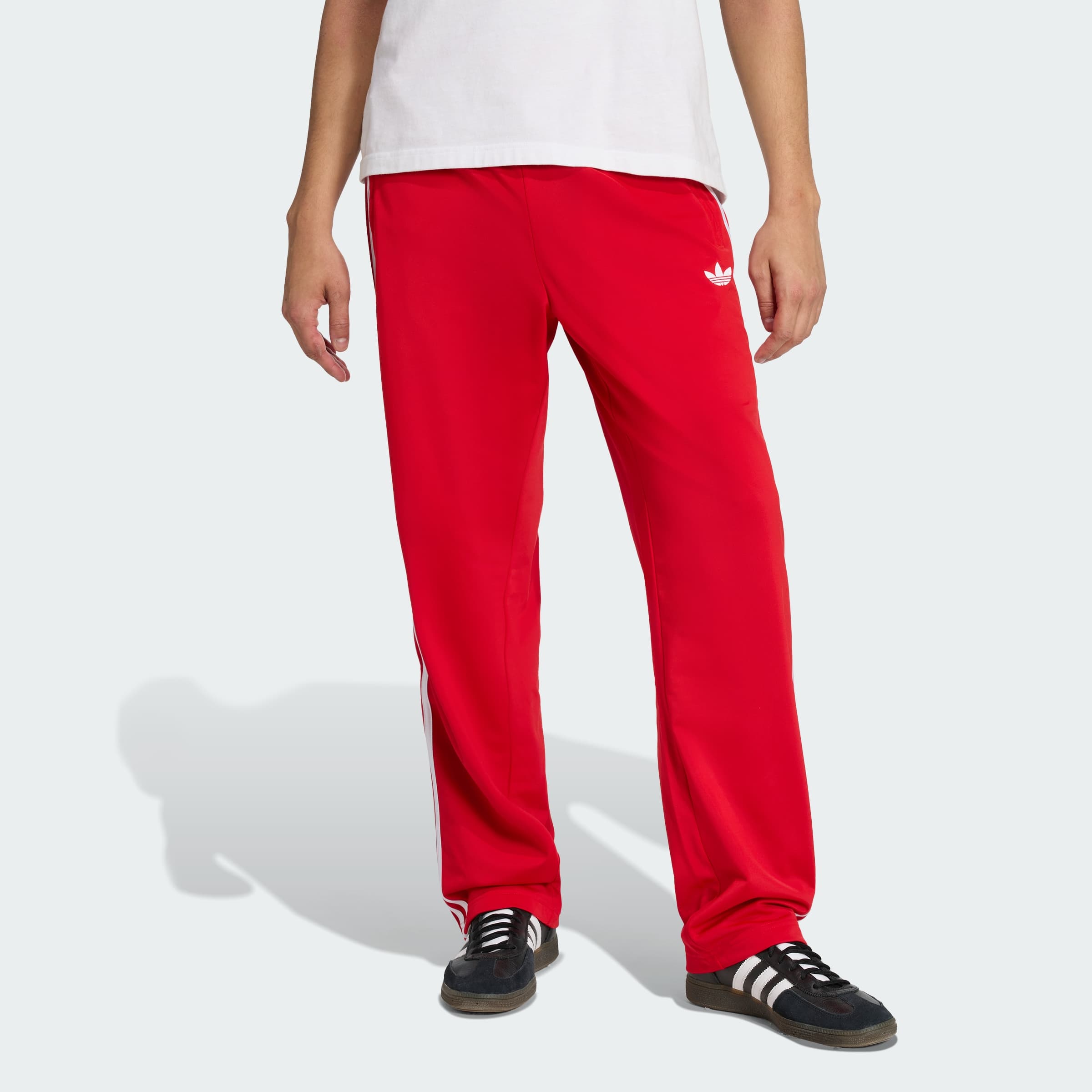adidas Men's Firebird Track Pants - Better Scarlet - Size L - Image 1
