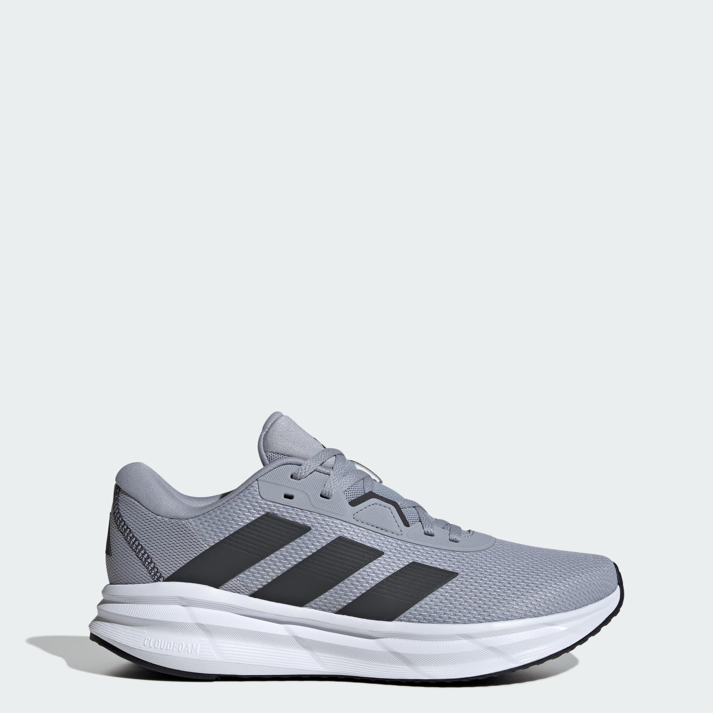 adidas Men's Galaxy 7 Running Shoes - Halo Silver/Carbon/Core Black - Size 11.5 - Image 1