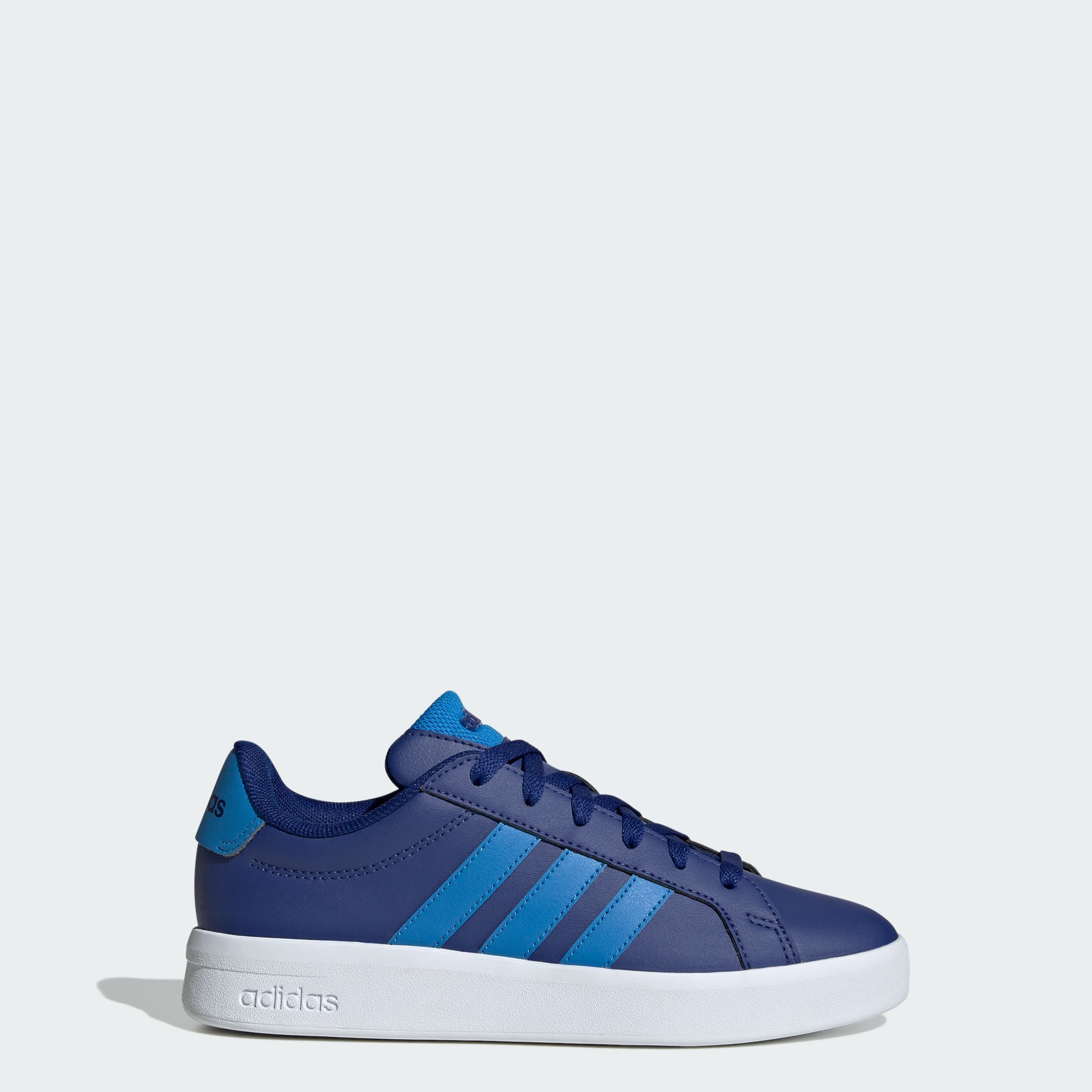 adidas Kids' GRAND COURT SHOES - Mystery Ink/Lucid Ray Blue/Mystery I - Size 5.5 - Image 1