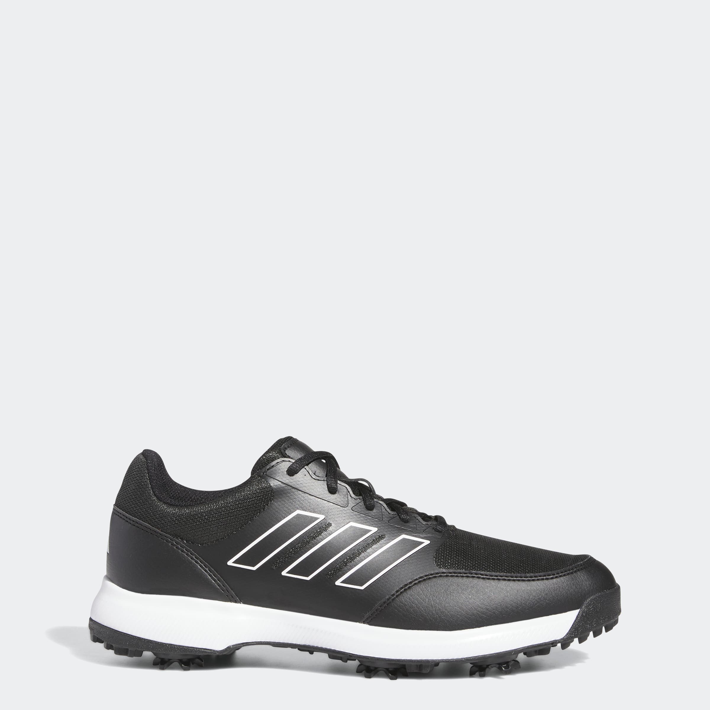 adidas Men's Tech Response 3.0 Golf Shoes - Core Black/Cloud White - Size 15 - Image 1