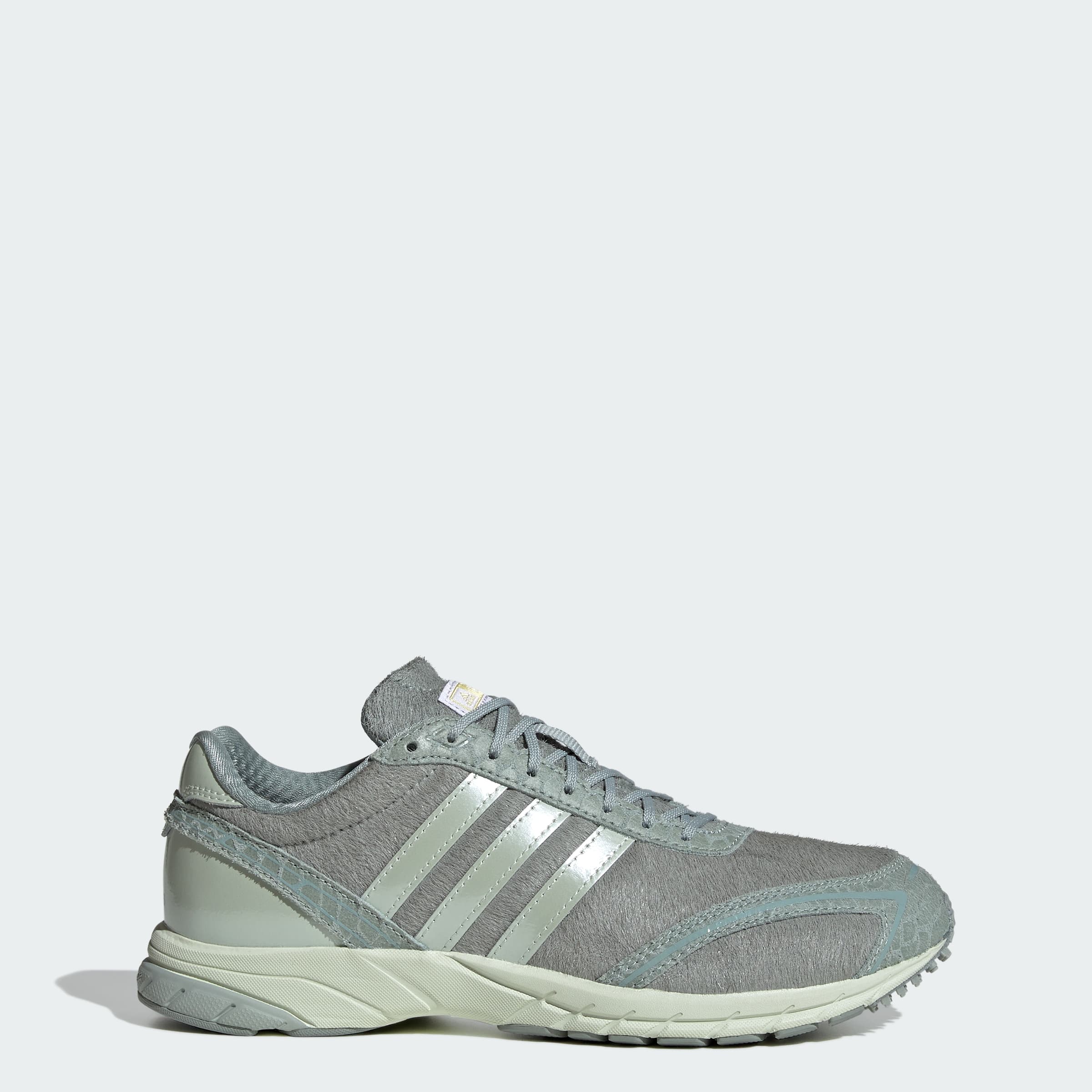 adidas Women's ADIZERO ADIOS OG SHOES - Wonder Sage/Linen Green - Size 7 - Image 1