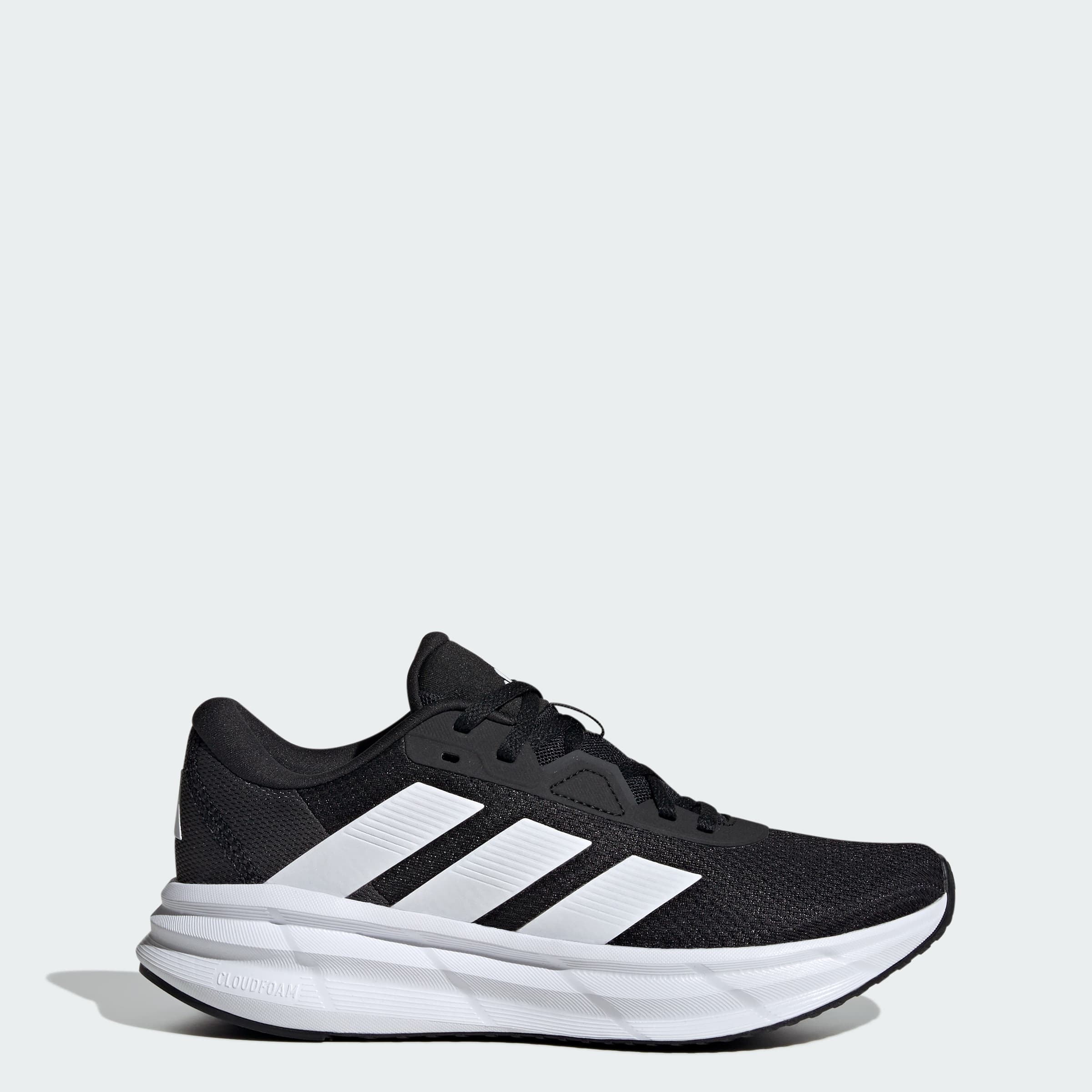 adidas Women's Galaxy 7 Running Shoes - Core Black/Cloud White/Carbon - Size 11 - Image 1