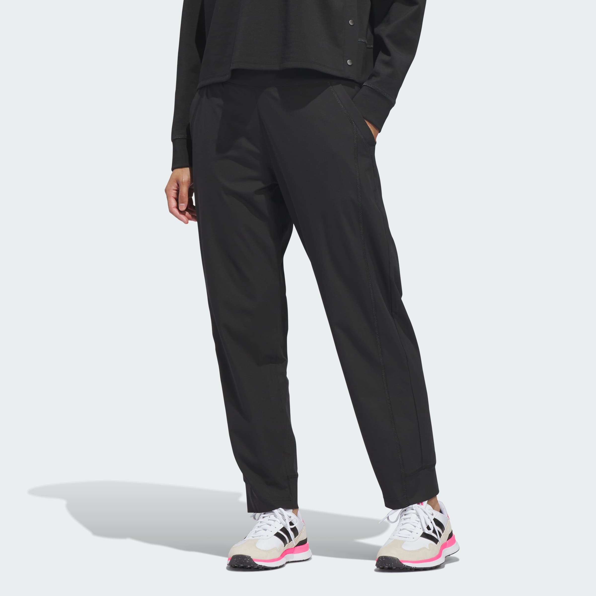 adidas Women's Beyond The Course Twistknit Jogger - Black - Size XS - Image 1