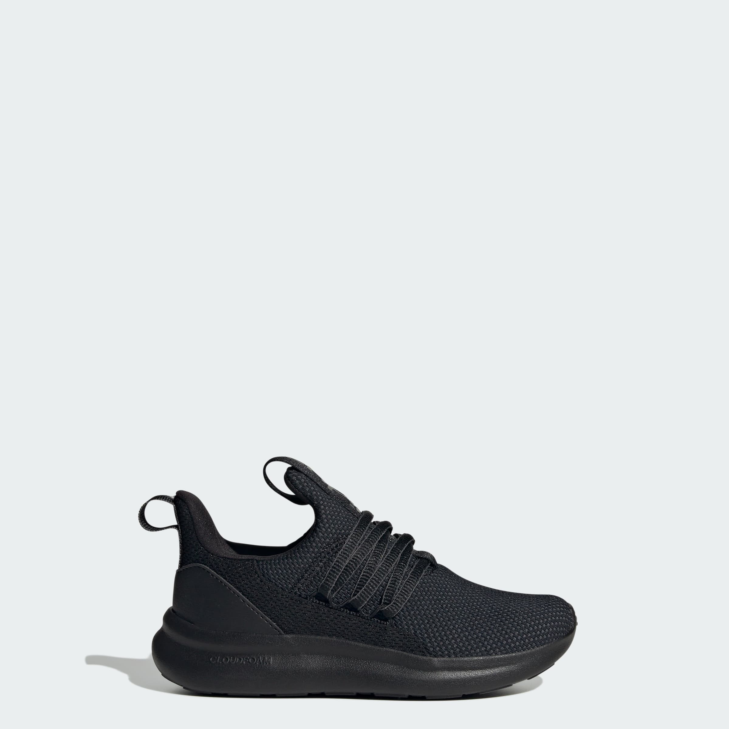 adidas Kids' Lite Racer Adapt 7.0 Shoes Kids - Core Black/Grey Six - Size 3.5 - Image 1