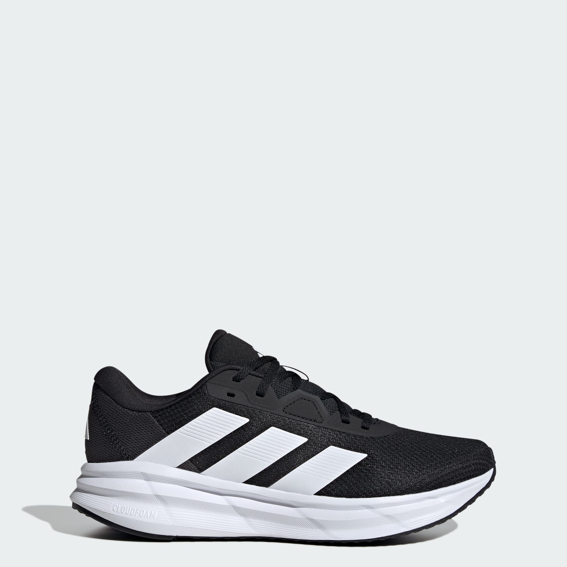 adidas Men's Galaxy 7 Running Shoes - Core Black/Cloud White/Carbon - Size 9.5 - Image 1