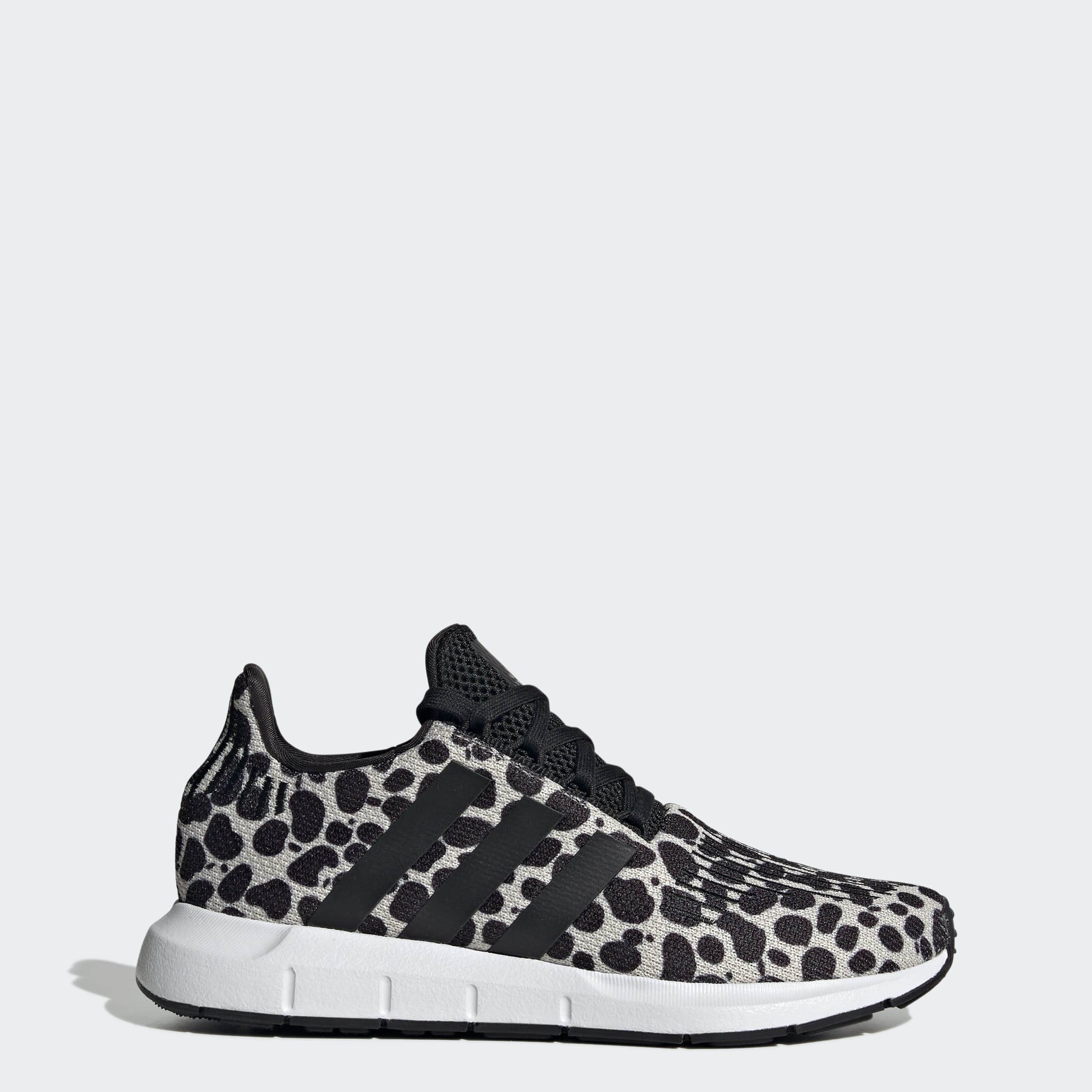 adidas Women's Swift Run 1.0 Shoes - Beige/Core Black/Cloud White - Size 6 - Image 1