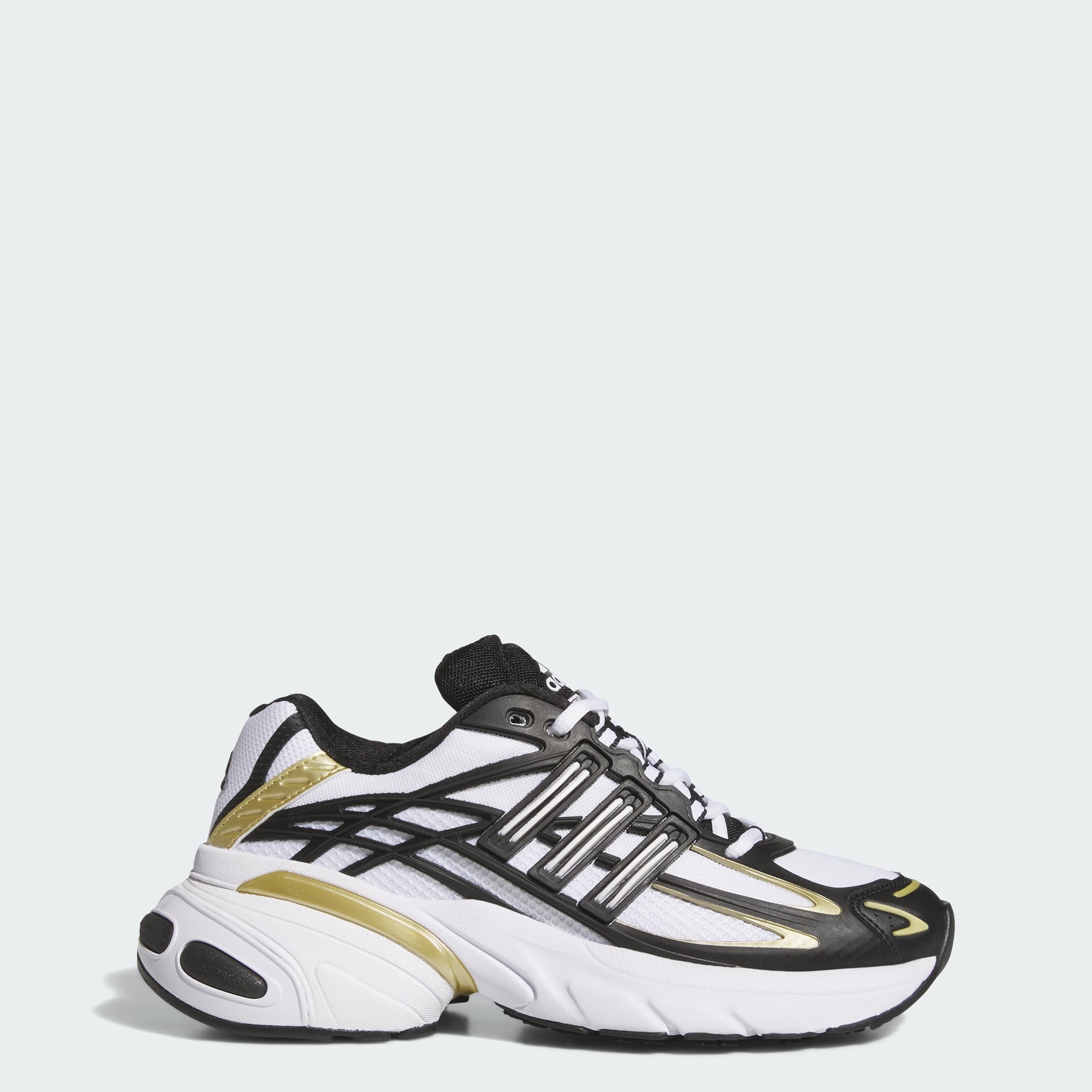 adidas Women's ADISTAR CUSHION XLG 2.0 SHOES - Core Black/Gold Metallic - Size 8 - Image 1