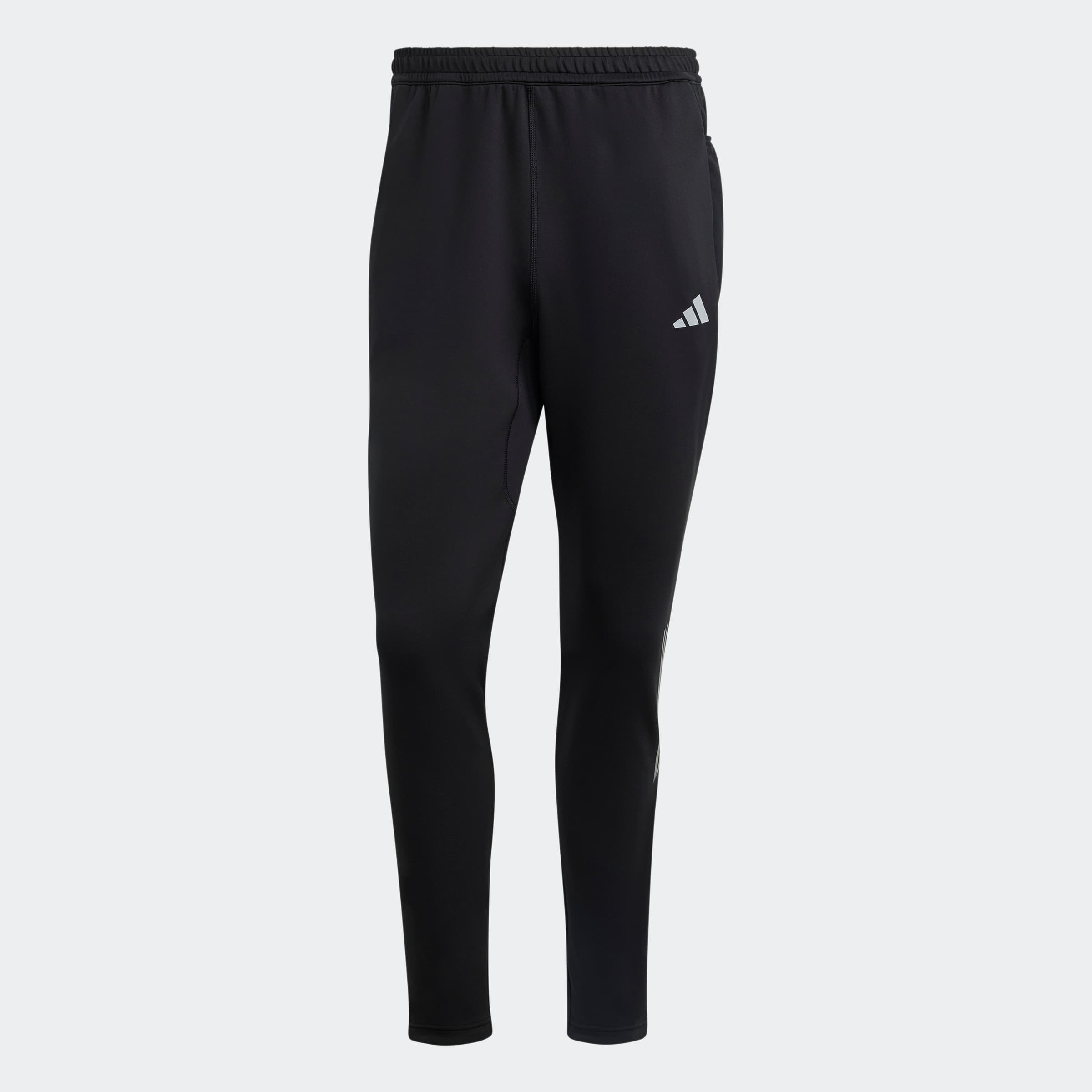 adidas Men's Own the Run Astro Knit Pants - Black - Size 2XL - Image 1