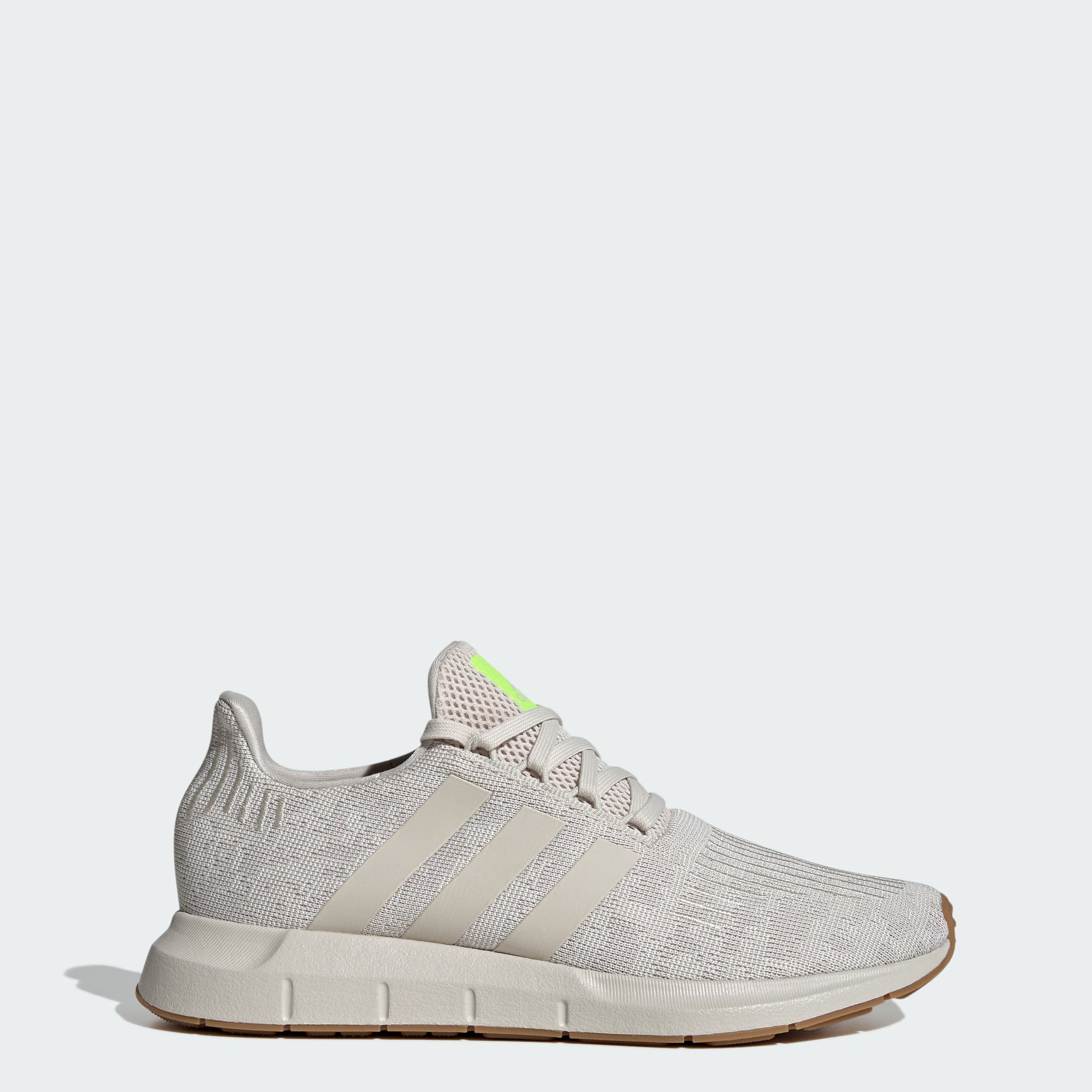 adidas Men's Swift Run 1.0 Shoes - Alumina/Lucid Lemon - Size 8.5 - Image 1