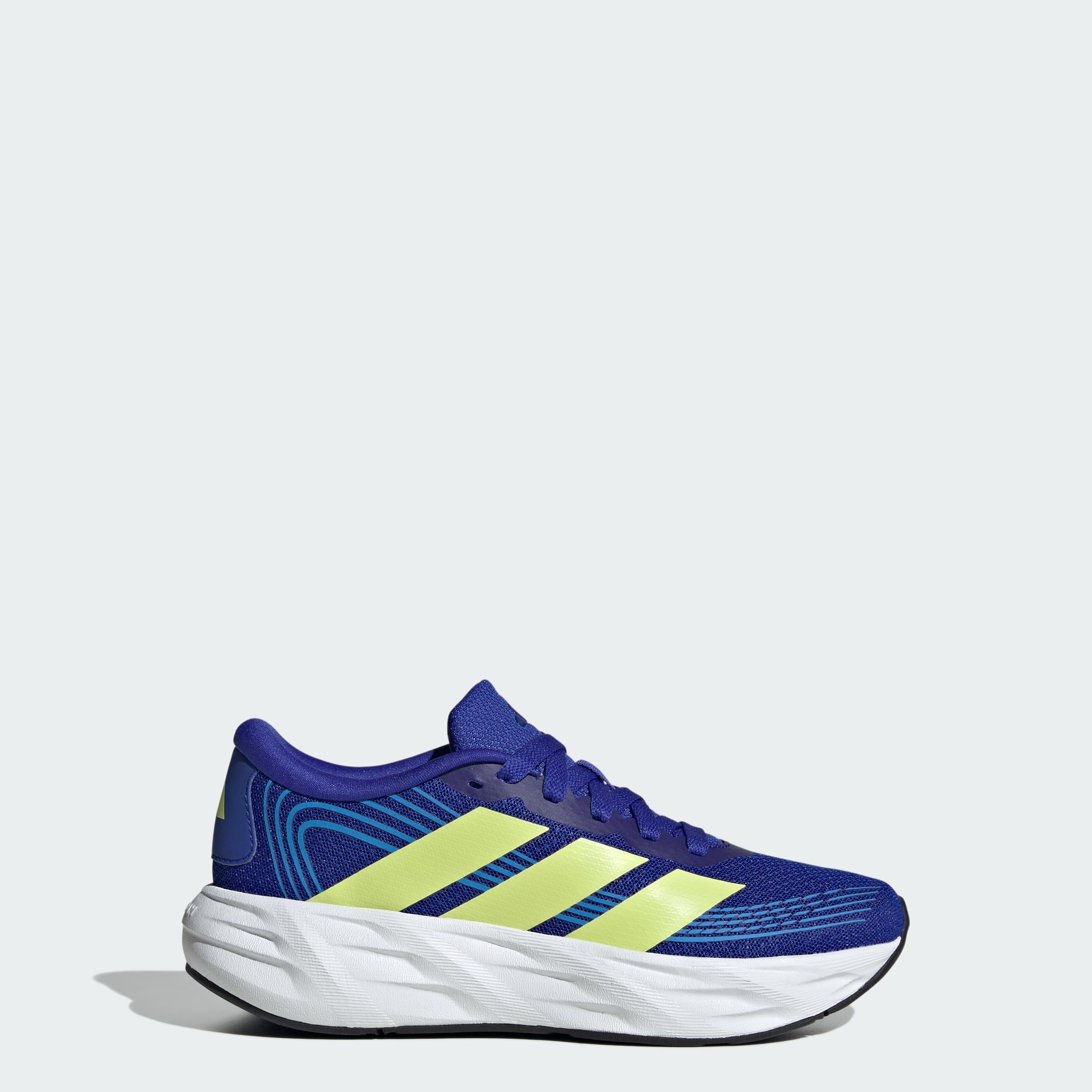 adidas Kids' Galaxy 8 Shoes - Lucid Blue/Frozen Lemon/Lucid Ray Bl - Size 6 - Image 1