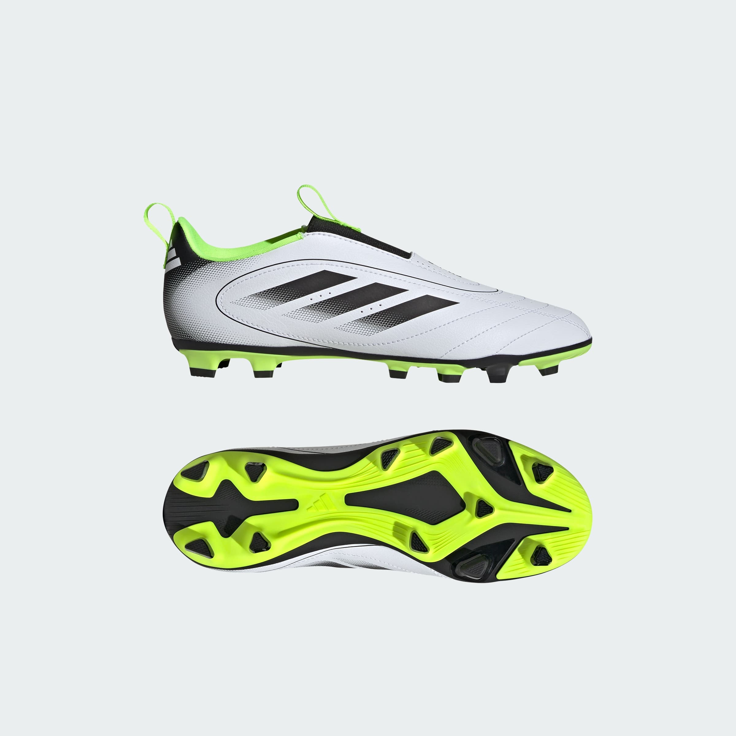 adidas Kids' Goletto IX Laceless Firm/Multi-Ground Soccer Cleats Kids - Size 8K - Image 1