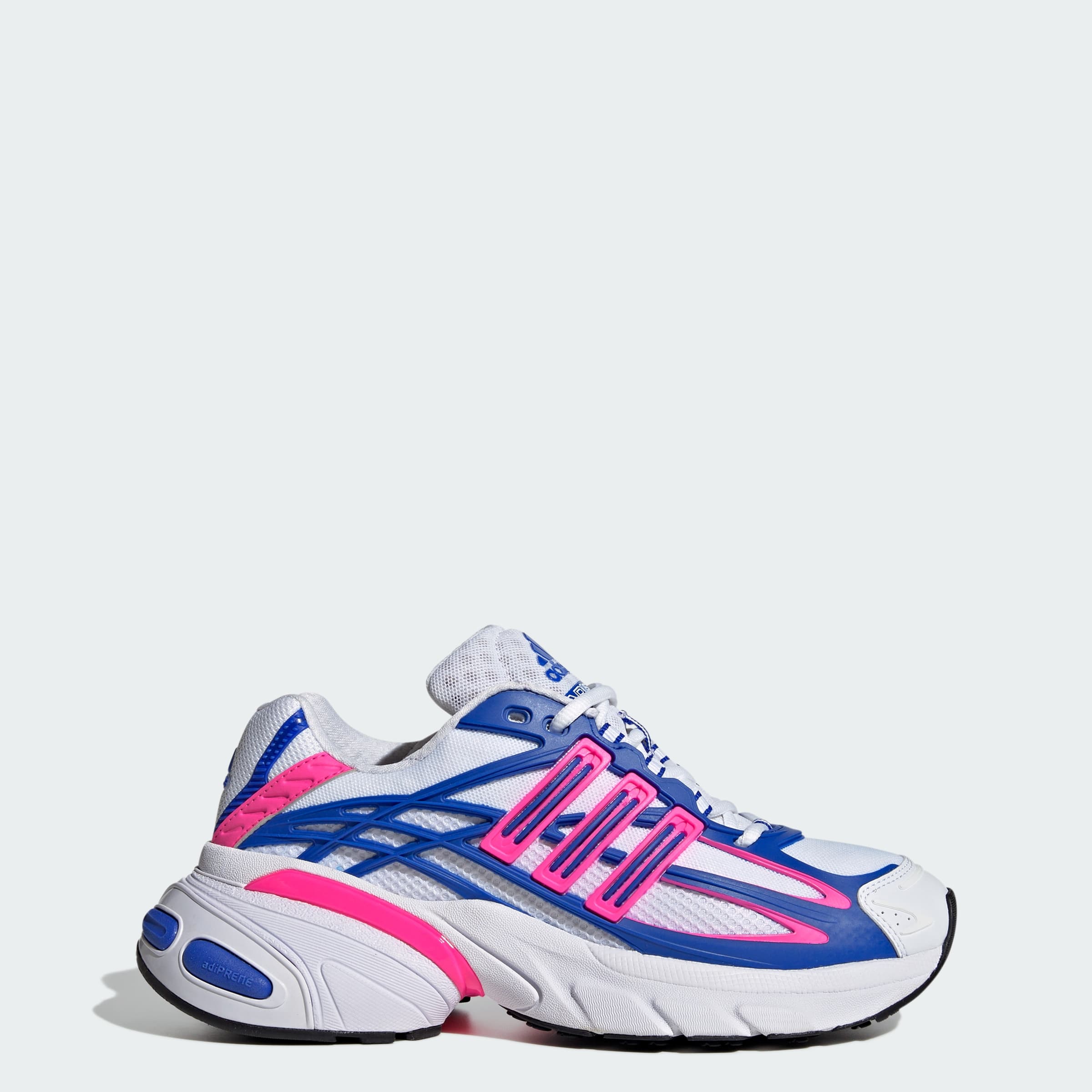 adidas Women's ADISTAR CUSHION SHOES - Cloud White/Lucid Pink - Size 6.5 - Image 1
