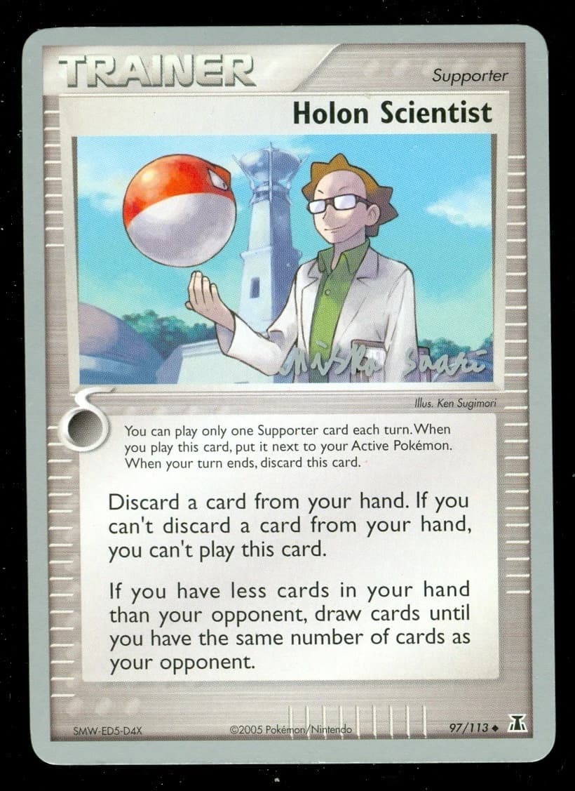 Pokemon Holon Scientist 97/113 - Holo - Near Mint - Pokemon TCG - Image 1