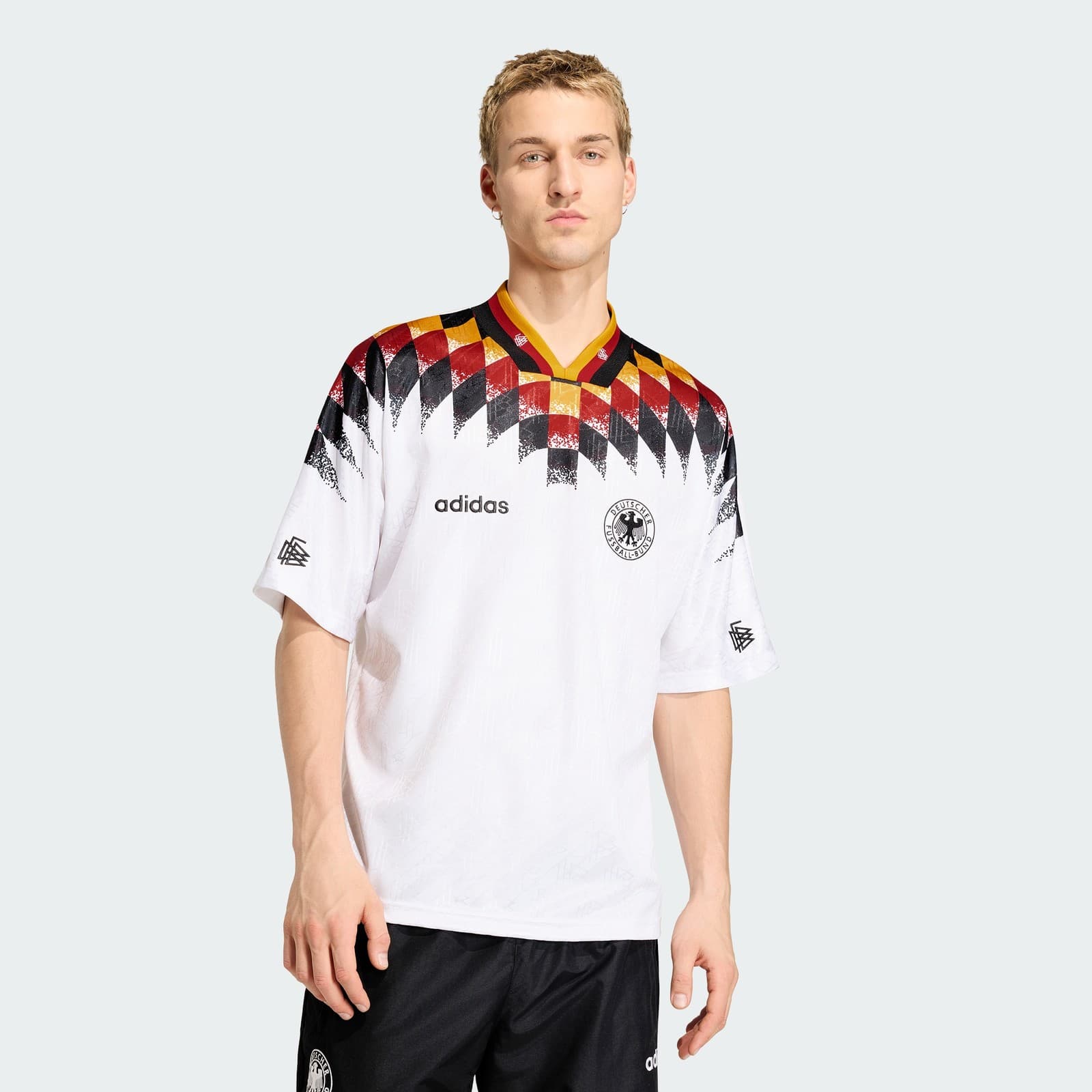 adidas Men's Germany Home Jersey 1994 - White - Size 2XL - Image 1