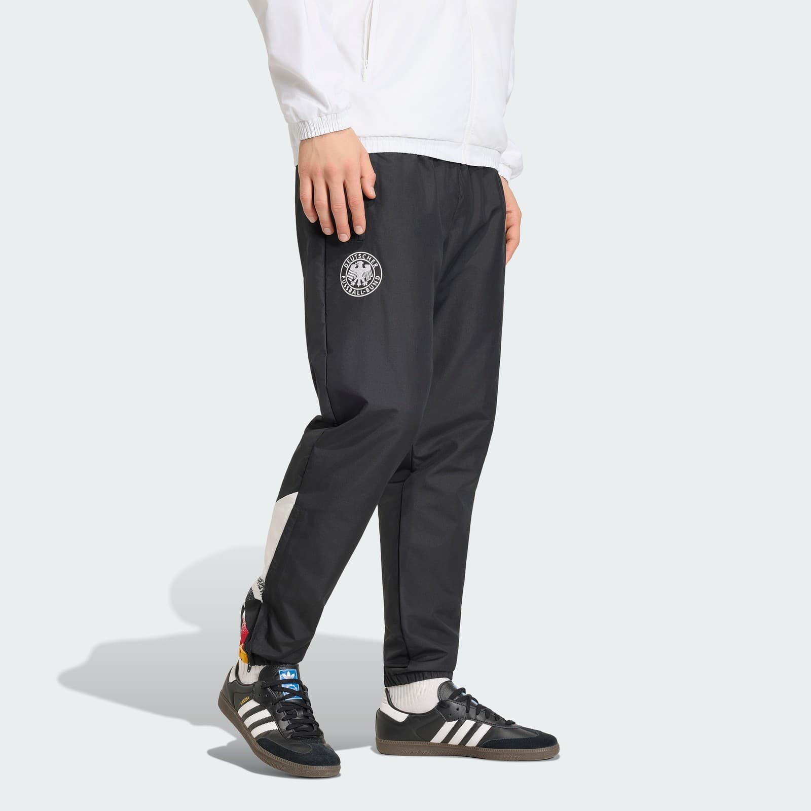 adidas Men's Germany Track Pants 1994 - Black - Size L - Image 1