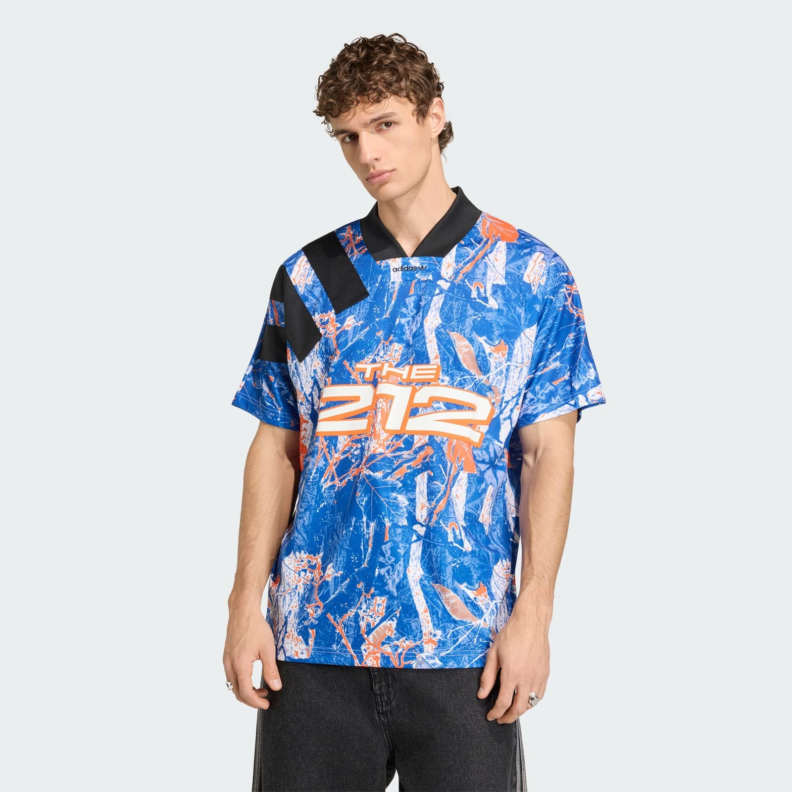 adidas Men's FIFA World Cup 26™ Jersey - Black/Orange/Collegiate Royal - Size S - Image 1