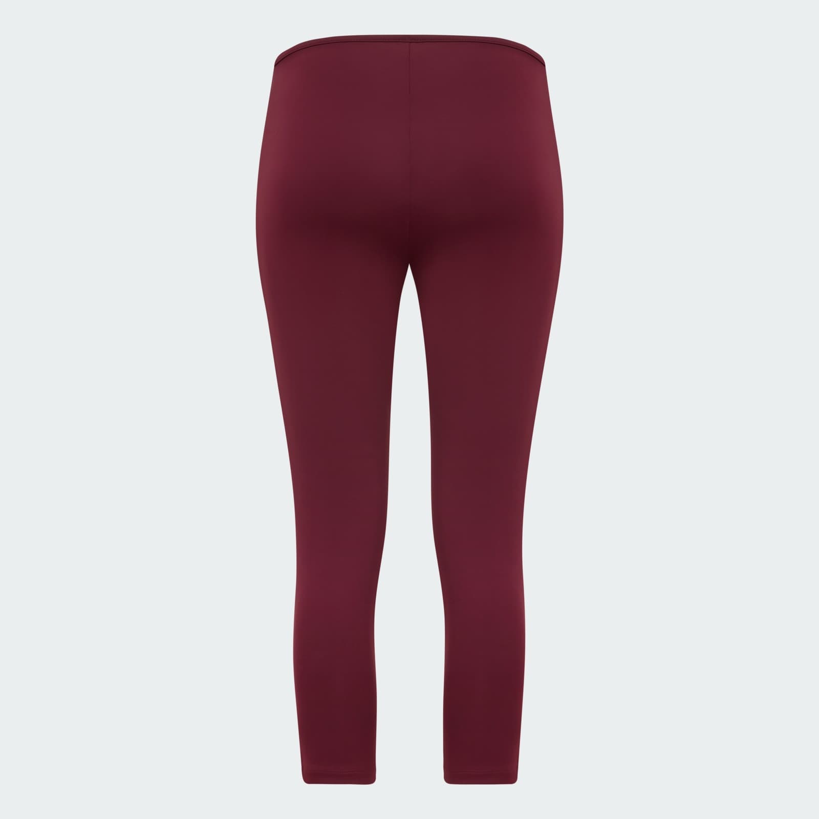 adidas Women's ADILENIUM 5.0 CAPRI PANTS - Maroon - Size XS - Image 1