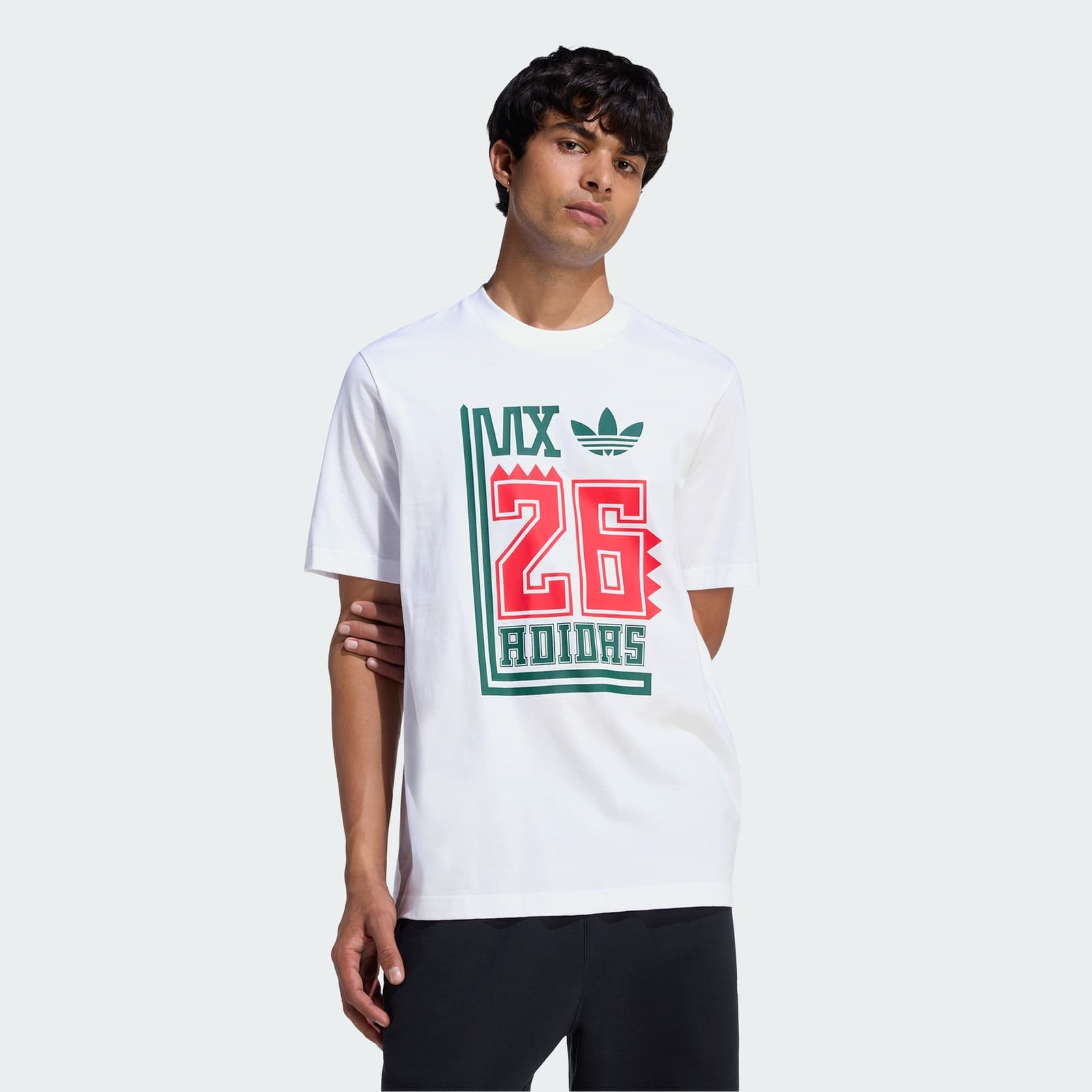 adidas Men's Mexico DNA T-Shirt - White - Size M - Image 1
