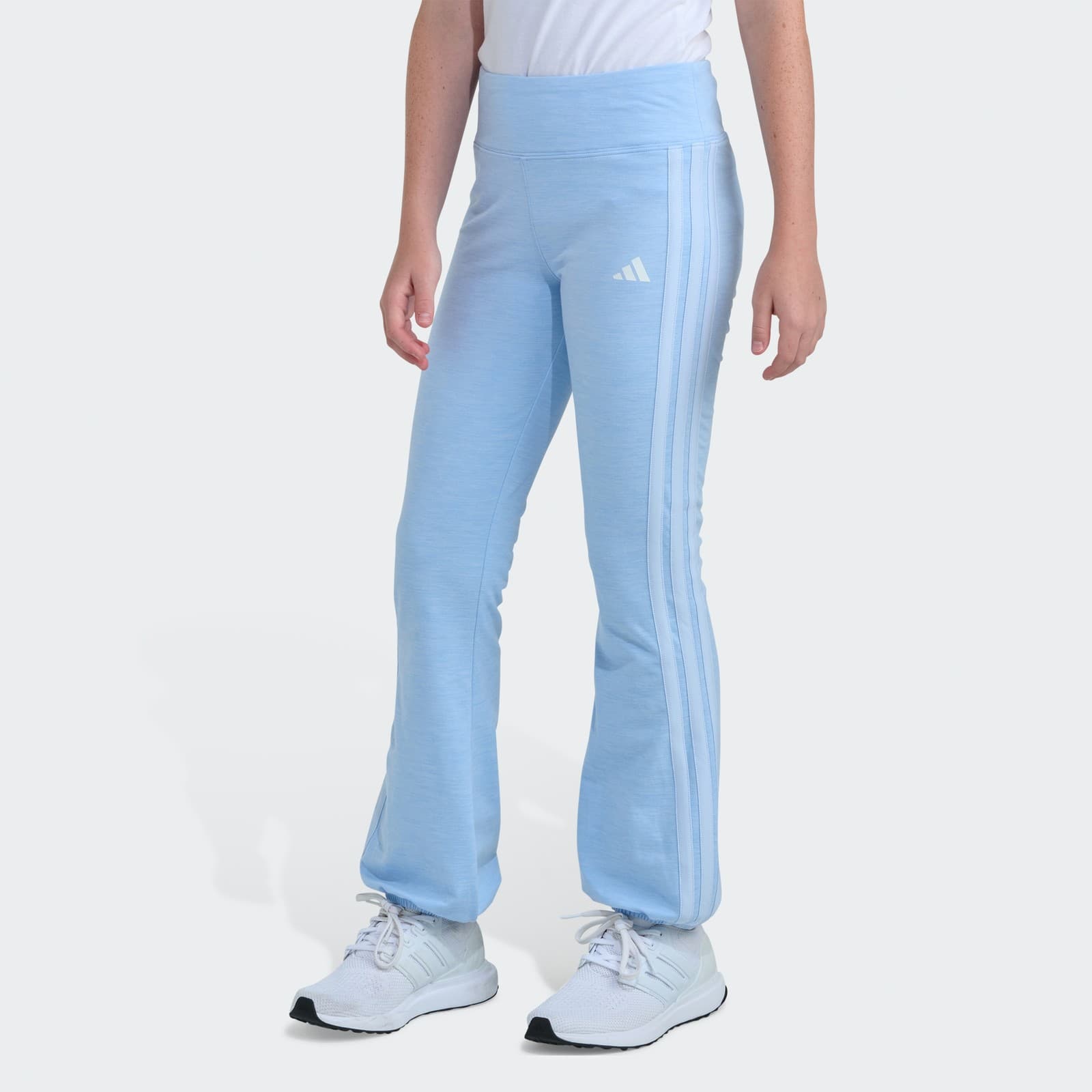 adidas Kids' MELANGE BALLOON PANTS - Crystal Sky - Size S - Image 1